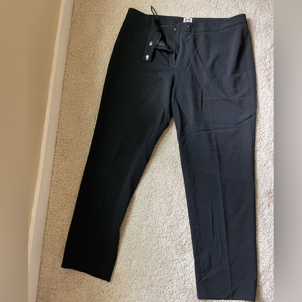 ANNE KLEIN black suit dress pants